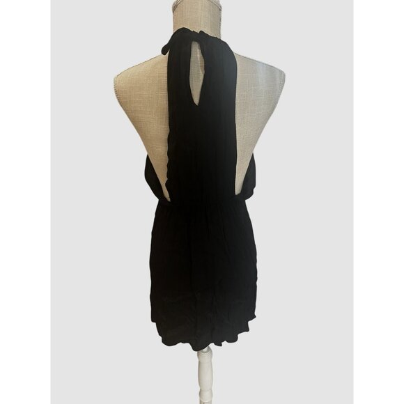 Streetwear Society Black Halter Dress S/P - Picture 3 of 7